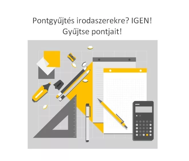 Pontgyűjtő akció, minden termékre pontokat kap. - Online Papírbolt az irodaszer ellátó