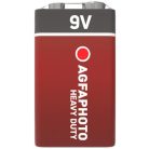 AGFAPHOTO Elem, 9V, 1 db, féltartós (szén-cink), zsugor, AGFAPHOTO "Heavy Duty"