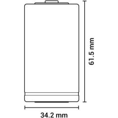   AGFAPHOTO Elem, D góliát, 2 db, féltartós (szén-cink), zsugor, AGFAPHOTO "Heavy Duty"