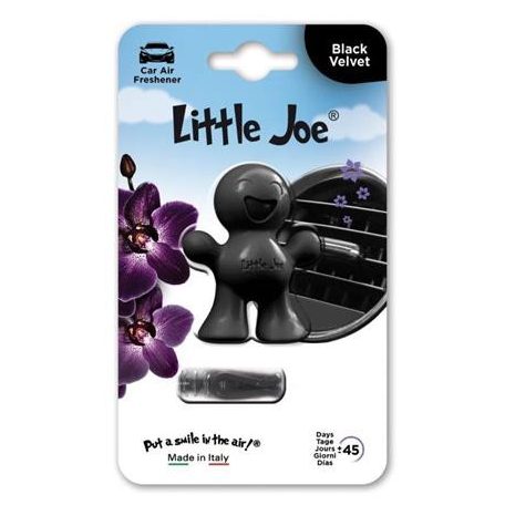 LITTLE JOE Autóillatosító, szellőzőrácsra, LITTLE JOE "Black Velvet", fekete