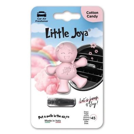 LITTLE JOE Autóillatosító, szellőzőrácsra, LITTLE JOE "JOYA Cotton Candy", rózsaszín