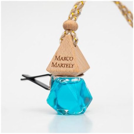 MARCO MARTELY Autóparfüm, férfi illat, 7 ml, MARCO MARTELY "Invincible"