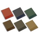 AMBAR Spirálfüzet, A4, kockás, 100 lap, keményfedeles, AMBAR "Kraft", vegyes színek