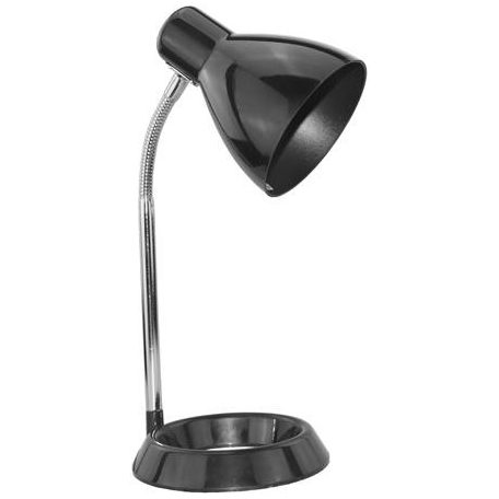 AVIDE Asztali lámpa, O-talp, AVIDE "Basic", fekete