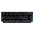 AVAX Billentyűzet, vezetékes, HUN, gaming, barna switch, AVAX "FS01", fekete