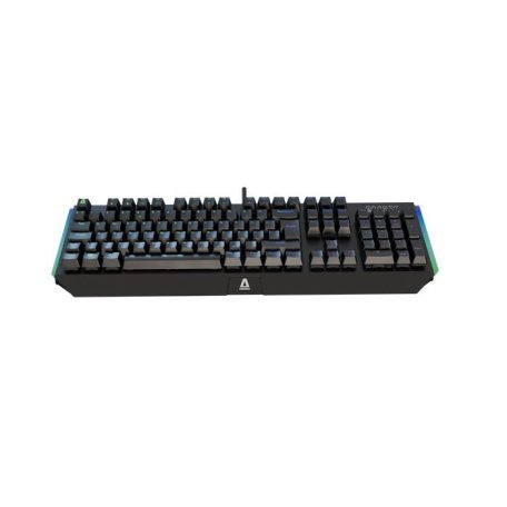 AVAX Billentyűzet, vezetékes, HUN, gaming, barna switch, AVAX "FS01", fekete