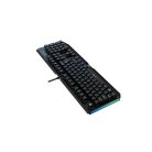 AVAX Billentyűzet, vezetékes, HUN, gaming, barna switch, AVAX "FS01", fekete