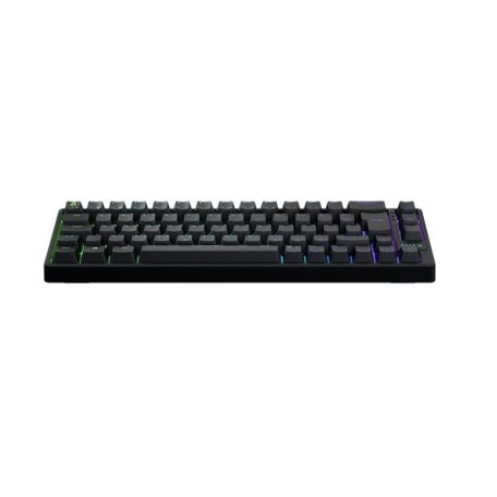 AVAX Billentyűzet, vezeték nélküli, HUN, gaming, barna switch, AVAX "GM01 PRO", fekete