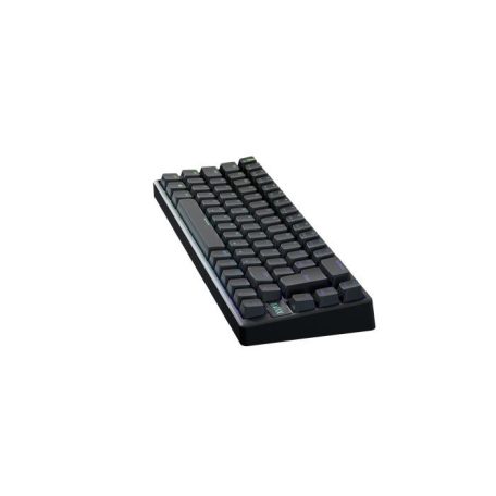 AVAX Billentyűzet, vezeték nélküli, HUN, gaming, barna switch, AVAX "GM01 PRO", fekete