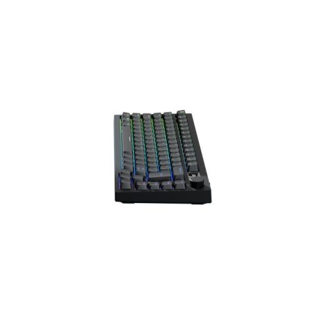 AVAX Billentyűzet, vezeték nélküli, HUN, gaming, barna switch, AVAX "GM02 PRO", fekete