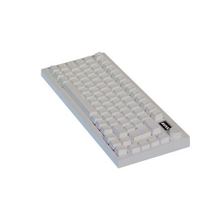 AVAX Billentyűzet, vezeték nélküli, HUN, gaming, piros switch, AVAX "GM02 PRO", fehér