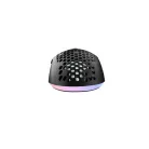 AVAX Egér, vezetékes, gaming, RGB, AVAX "LW01", fekete