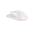 AVAX Egér, vezetékes, gaming, RGB, AVAX "LW01", fehér
