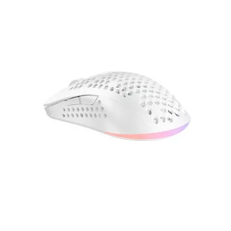 AVAX Egér, vezetékes, gaming, RGB, AVAX "LW01", fehér