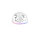 AVAX Egér, vezetékes, gaming, RGB, AVAX "LW01", fehér