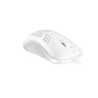 AVAX Egér, vezetékes, gaming, RGB, AVAX "LW01", fehér