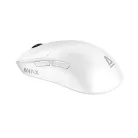 AVAX Egér, tri-mode kapcsolat, gaming, AVAX "LW02 PRO", fehér