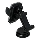 AVAX Autós töltő, vezeték nélküli, szellőzőrácsra/szélvédőre, AVAX "WH601 Freely+", fekete