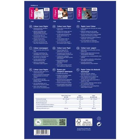 AVERY ZWECKFORM Fotópapír, lézer, A4, 120 g, fényes, kétoldalas, AVERY ZWECKFORM