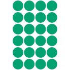 AVERY ZWECKFORM Etikett, 18 mm, kör, AVERY ZWECKFORM, zöld, 96 etikett/csomag
