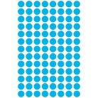 AVERY ZWECKFORM Etikett, 8 mm, kör, AVERY ZWECKFORM, kék, 416 etikett/csomag