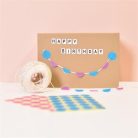 AVERY ZWECKFORM Etikett, 8 mm, kör, AVERY ZWECKFORM, kék, 416 etikett/csomag