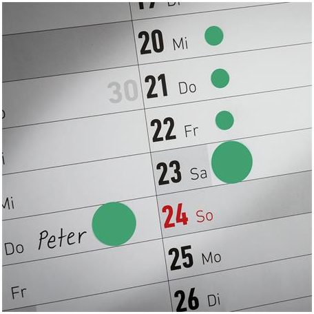 AVERY ZWECKFORM Etikett, 8 mm, kör, AVERY ZWECKFORM, zöld, 416 etikett/csomag