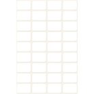 AVERY ZWECKFORM Etikett, 18x12 mm, kézzel írható, kerekitett sarkú, AVERY ZWECKFORM, 216 etikett/csomag