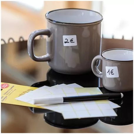 AVERY ZWECKFORM Etikett, 18x12 mm, kézzel írható, kerekitett sarkú, AVERY ZWECKFORM, 216 etikett/csomag