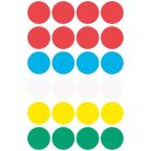 AVERY ZWECKFORM Etikett, 18 mm, kör, AVERY ZWECKFORM, 5 különböző szín, 96 etikett/csomag