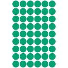 AVERY ZWECKFORM Etikett, 12 mm, kör, AVERY ZWECKFORM, zöld, 270 etikett/csomag