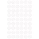 AVERY ZWECKFORM Etikett, 12 mm, kör, AVERY ZWECKFORM, fehér, 270 etikett/csomag