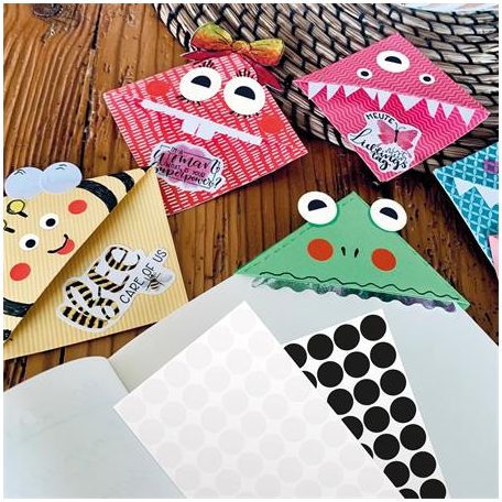 AVERY ZWECKFORM Etikett, 12 mm, kör, AVERY ZWECKFORM, fehér, 270 etikett/csomag