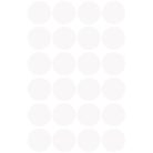 AVERY ZWECKFORM Etikett, 18 mm, kör, AVERY ZWECKFORM, fehér, 96 etikett/csomag