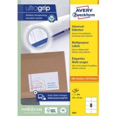   AVERY ZWECKFORM Etikett, univerzális, 105x74 mm, AVERY ZWECKFORM, 800 etikett/csomag