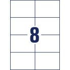 AVERY ZWECKFORM Etikett, univerzális, 105x74 mm, AVERY ZWECKFORM, 800 etikett/csomag