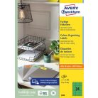 AVERY ZWECKFORM Etikett, 70x37 mm, színes, AVERY ZWECKFORM, zöld, 2400 etikett/csomag