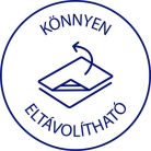 AVERY ZWECKFORM Etikett, 18 mm, kör, eltávolítható, AVERY ZWECKFORM, indigókék, 96 etikett/csomag