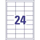 AVERY ZWECKFORM Etikett, univerzális, 64,6x33,8 mm, AVERY ZWECKFORM, 2400 etikett/csomag