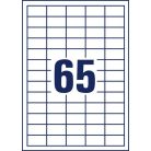 AVERY ZWECKFORM Etikett, univerzális, 38x21,2 mm, AVERY ZWECKFORM, 650 etikett/csomag