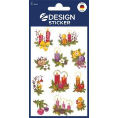   AVERY ZWECKFORM Matrica, papír, 2 ív, 76x120 mm, AVERY ZWECKFORM, "Z-Design No.4050", díszes fenyőágak