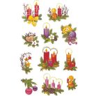 AVERY ZWECKFORM Matrica, papír, 2 ív, 76x120 mm, AVERY ZWECKFORM, "Z-Design No.4050", díszes fenyőágak