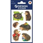 AVERY ZWECKFORM Matrica, papír, 3 ív, 76x120 mm,  AVERY ZWECKFORM, "Z-Design No.4306", sünik