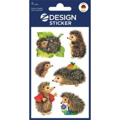   AVERY ZWECKFORM Matrica, papír, 3 ív, 76x120 mm,  AVERY ZWECKFORM, "Z-Design No.4306", sünik