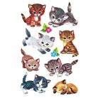 AVERY ZWECKFORM Matrica, papír, 3 ív, 76x120 mm, AVERY ZWECKFORM, "Z-Design No.4346", kiscicusok