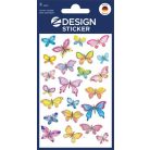 AVERY ZWECKFORM Matrica, papír, 3 ív, 76x120 mm, AVERY ZWECKFORM, "Z-Design No.4390", pillangók