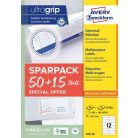 AVERY ZWECKFORM Etikett, univerzális, 97x42,3 mm, AVERY ZWECKFORM, "Sparpack", 780 etikett/csomag