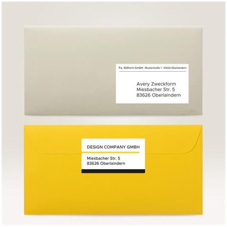 AVERY ZWECKFORM Etikett, univerzális, 97x42,3 mm, AVERY ZWECKFORM, 360 etikett/csomag