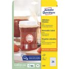 AVERY ZWECKFORM Etikett, 40 mm, kör, eltávolítható, AVERY ZWECKFORM, 240 etikett/csomag