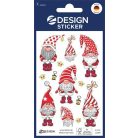 AVERY ZWECKFORM Matrica, papír, 1 ív, 76x120 mm, AVERY ZWECKFORM, "Z-Design No.52094", karácsonyi törpék